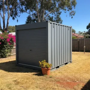 10ft Used Mini Cube with Roller Door