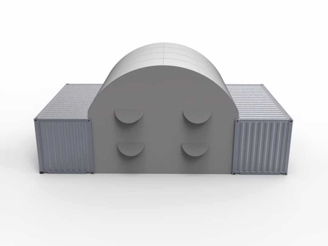 20FT Container Dome Shelter | Compact Weatherproof Shelter - Image 2