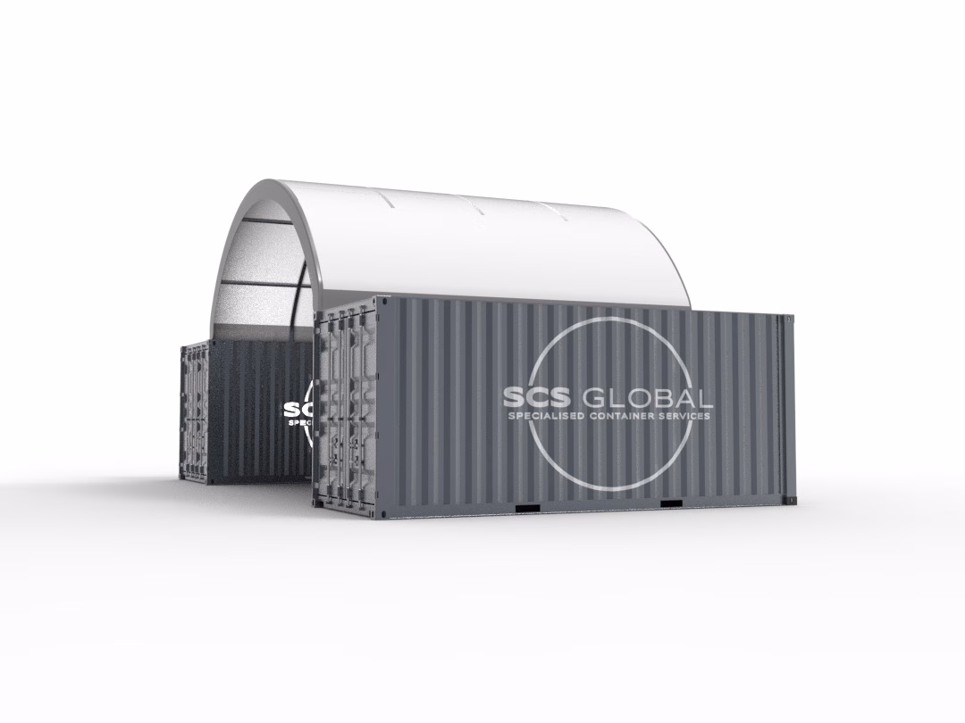20FT Container Dome Shelter | Compact Weatherproof Shelter - Image 4