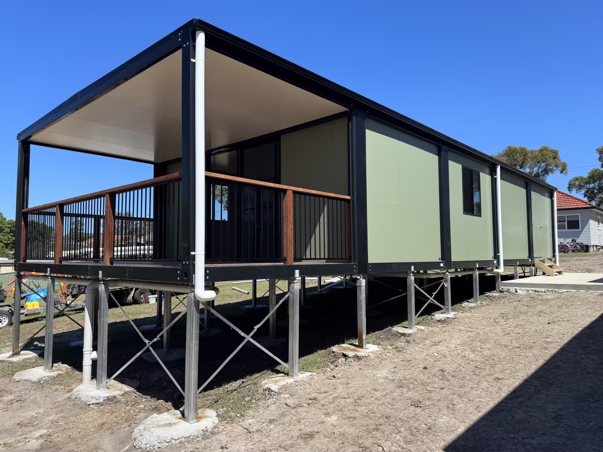 6m x 12m 4 Unit Complex Portable Building